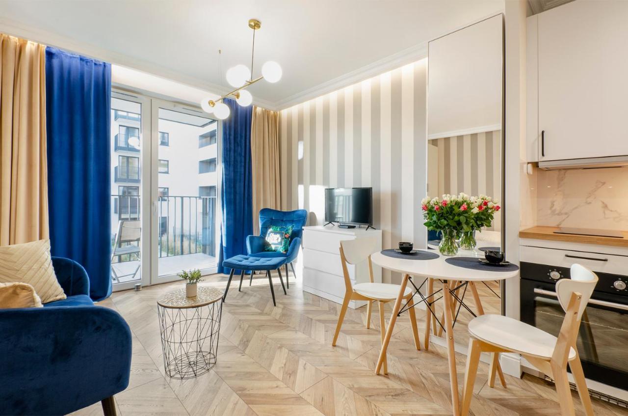 Sky Home- Blue Apartament -Manufaktura, Bezplatny Parking, Klima, Dostep Na Kod Лодзь Экстерьер фото